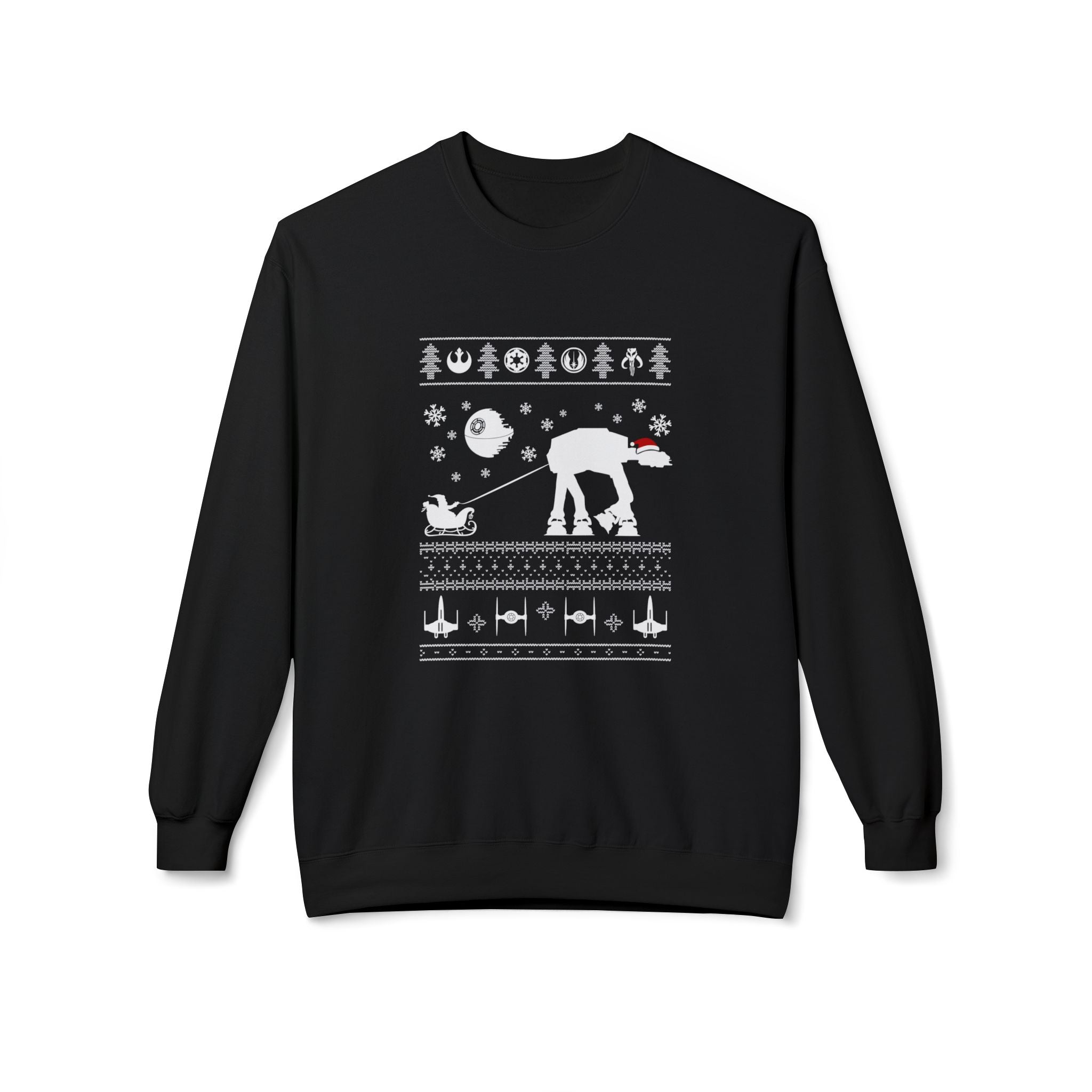 Star Wars Holiday Fleece Crewneck Sweatshirt